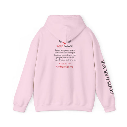 Faith & Service Hoodie | Galatians 6:9