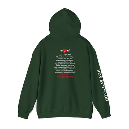 Faith & Service Hoodie | Amos 9:13